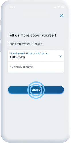 Fill in simplified form (Upload the supporting documents if applicable)